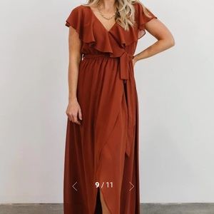 Baltic Born Katya Ruffle Maxi Dress